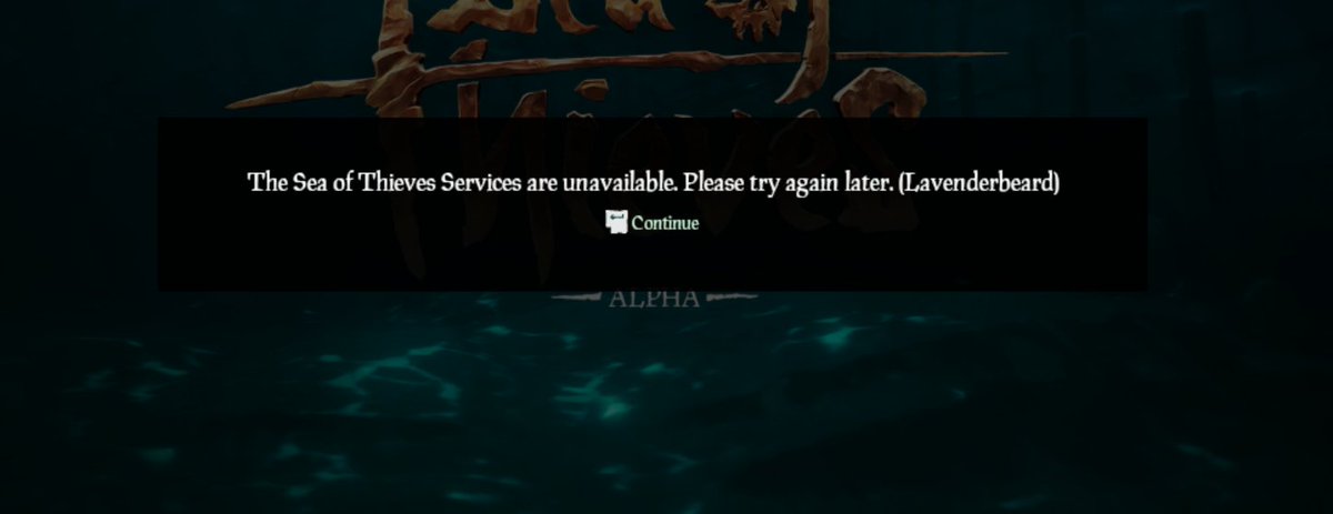 KoolWizzGui's tweet photo. @SeaOfThieves why wont Lavenderbeard let me conect? https://t.co/LfN3NwVoDt