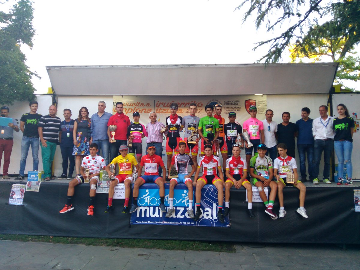 Foto finish #VueltaPamplona  muchas, muchas gracias a todo, nos vemos en 2018
