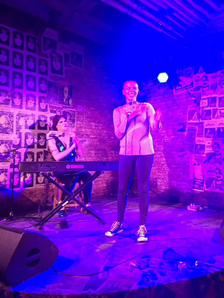 ImprovTherapyRC's tweet photo. @CloCloAgoGo just gave her first stand-up at @joesnycbar ! #YAS https://t.co/O6kD8H8Wbo