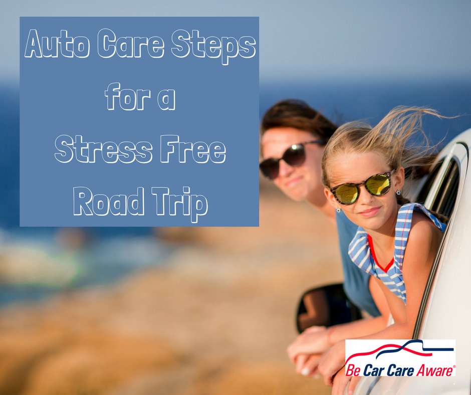 Auto care steps for a stress free road trip: bit.ly/ACStressFree
