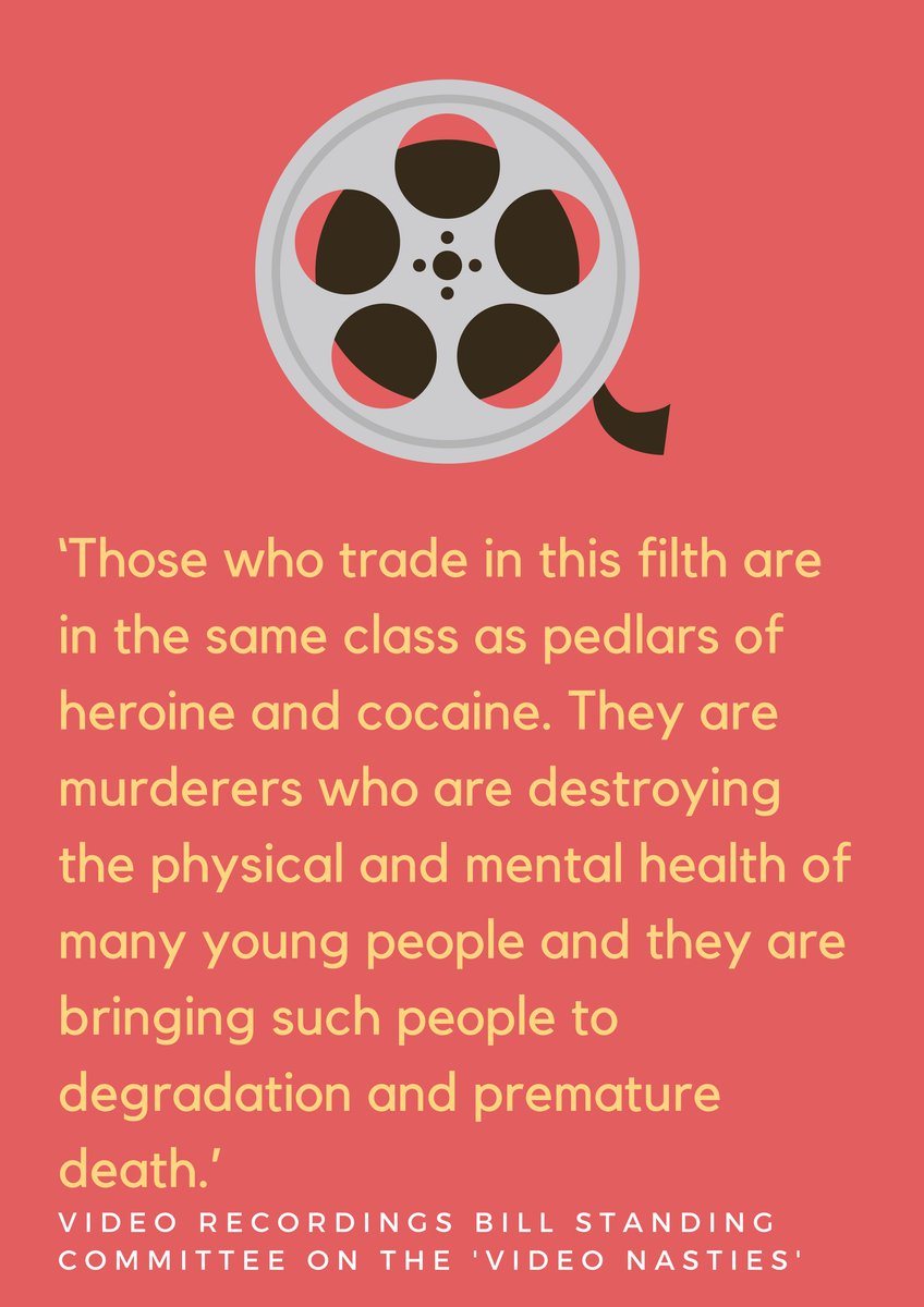 BluePencilPod's tweet image. A quote from the 'Video Nasties' episode of The Blue Pencil, now on iTunes and elsewhere! #History #podcast #censorship