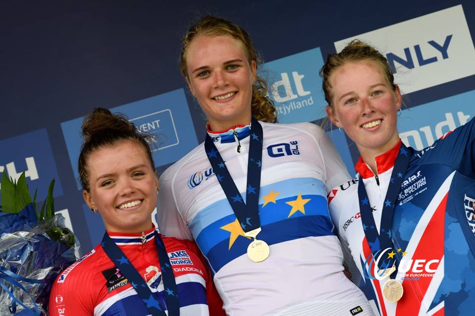 bicitv's tweet photo. Bis europeo di Pernille #Mathiesen, sua anche la prova Donne Under 23 in linea. 4° @BarbieriRachele 
https://t.co/OKNyyd4ind https://t.co/iKyxo30YGo