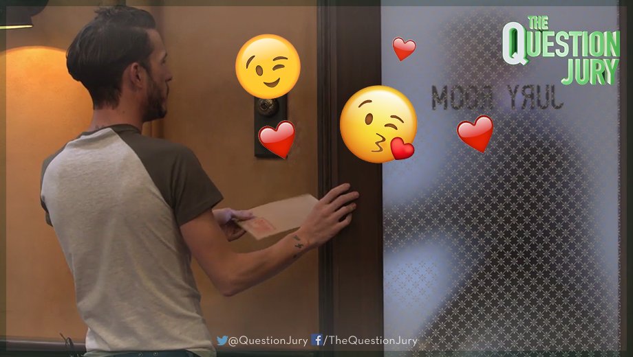 #FlirtyFriday 😆 #QuestionJury