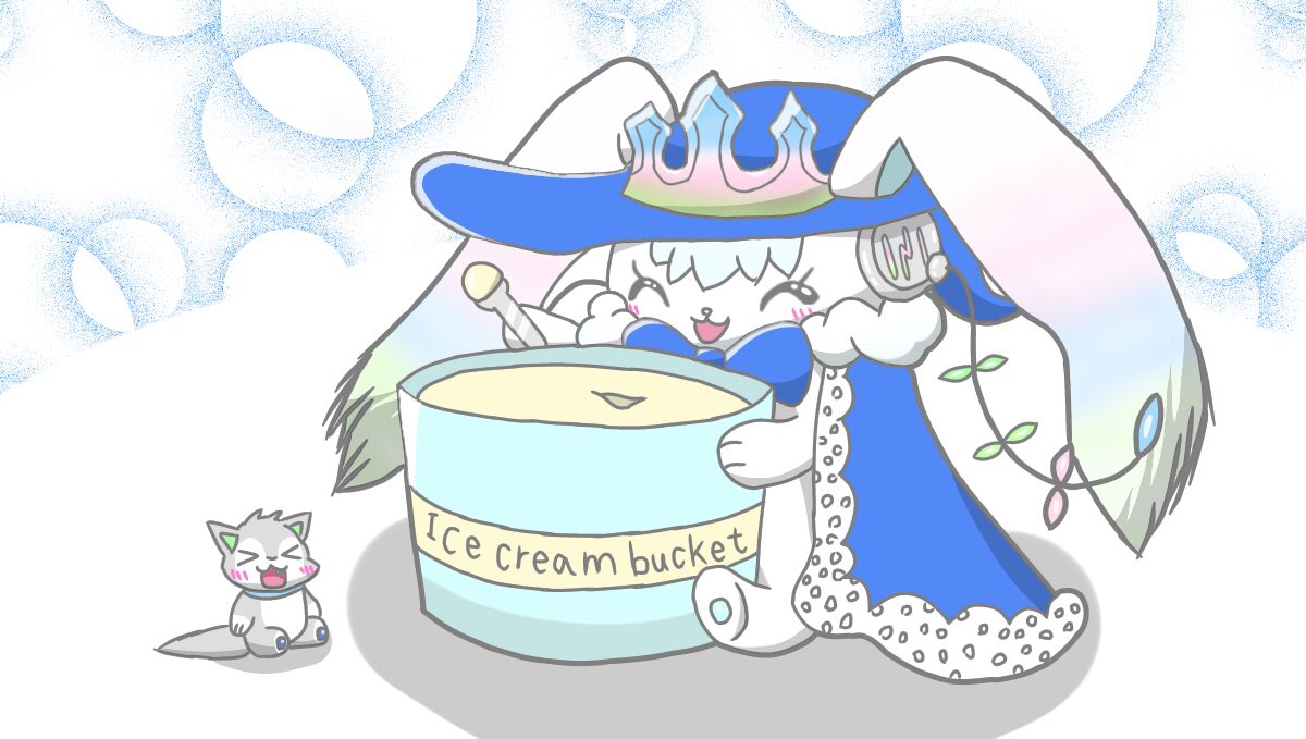 まるまる على تويتر お題箱 T Co Puugwffhxk より 美味しいアイスクリームを食べ過ぎてお腹パンパンになって動けなくなって大泣きしている夜寒さん 1orfv0gdapo5z2b のとこの子の六花ちゃん