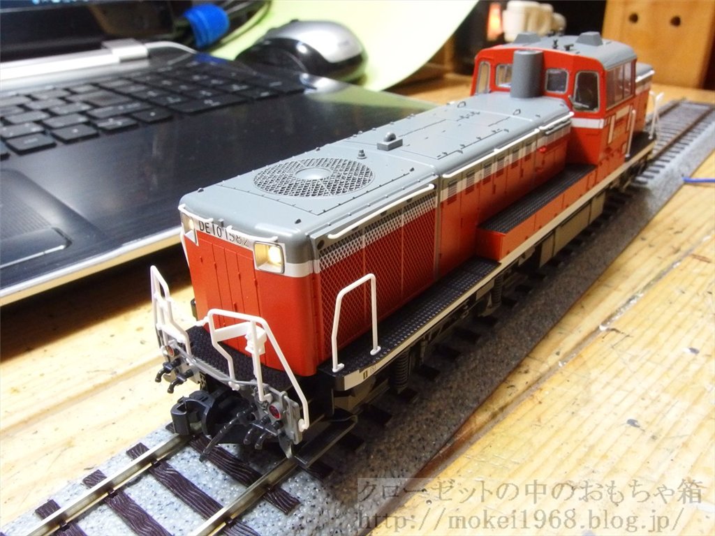 KATO HO DE10 付属品取付け完了です。 ふ～って感じやんす #鉄道模型