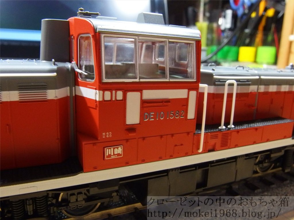 KATO HO DE10 付属品取付け完了です。 ふ～って感じやんす #鉄道模型