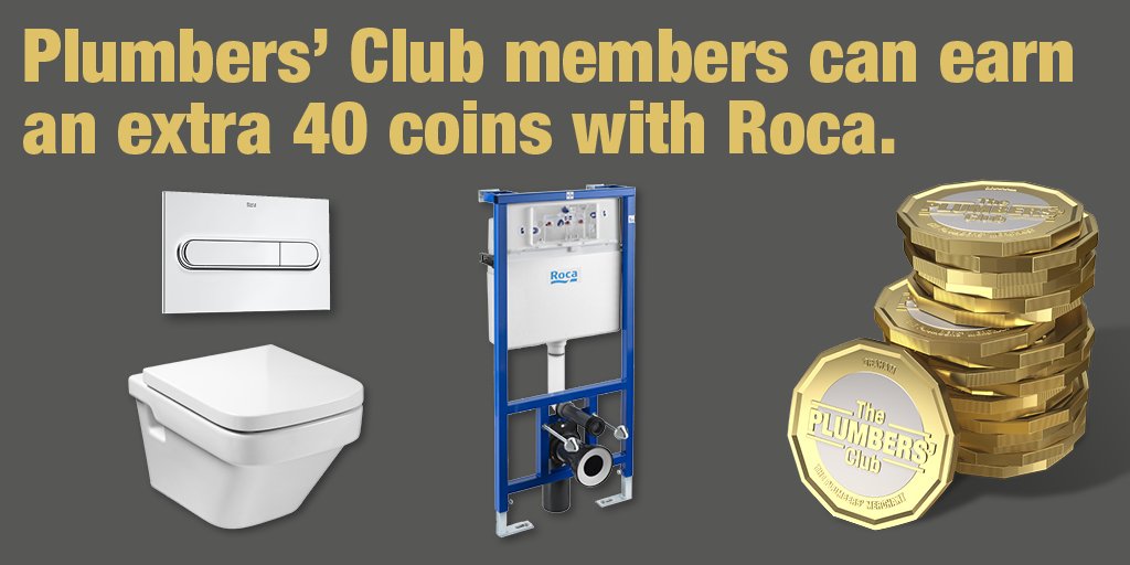 GrahamPlumbers's tweet photo. A great chance to earn some additional Plumbers Club Points with Roca.

To log in or sign up head to https://t.co/ZoqyGOajgW https://t.co/1rolI1cIu5