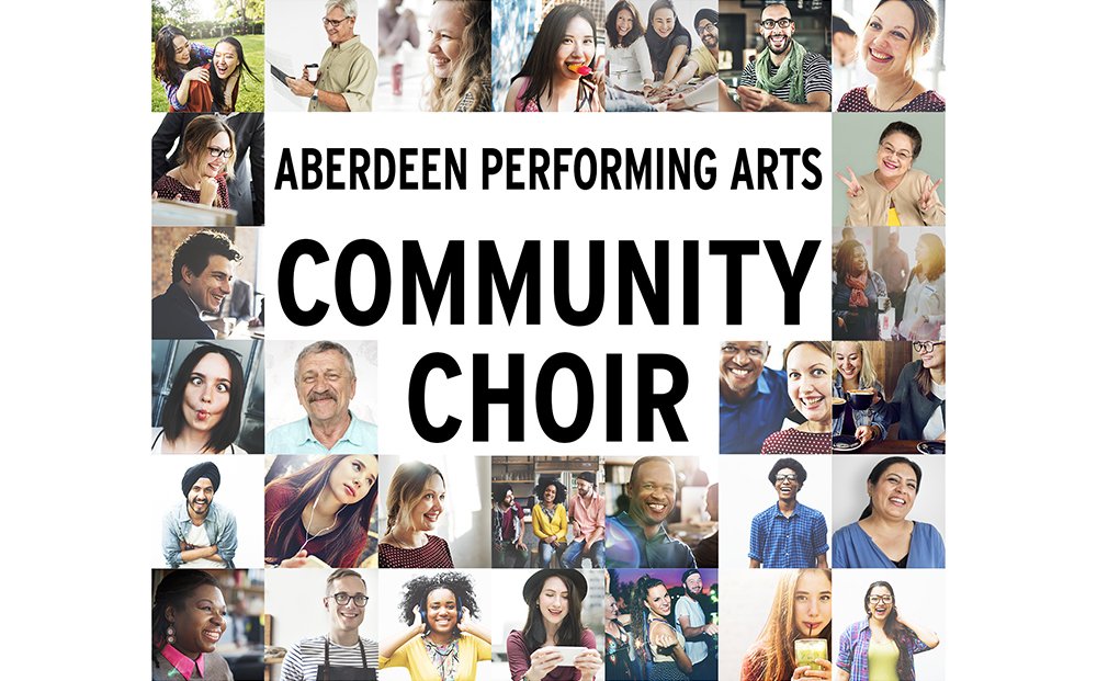 APAWhatsOn's tweet photo. Join our APA Community Choir starting Thursday 7 September! It's free to attend for ages 16+ and no previous experience needed #Aberdeen https://t.co/T7FF0fIGmT