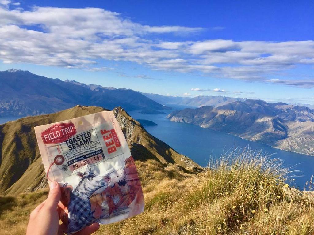 fieldtripsnacks's tweet photo. Just a little 'Field Trip' on the top of Roy’s Peak in New Zealand. Thanks @kelli_spencer for the photo.

#fieldtr… https://t.co/hSECIghZcx https://t.co/qkOYACu4iX