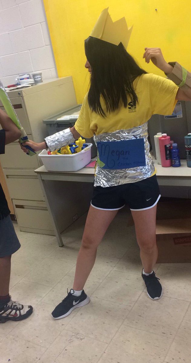 MMPSSI's tweet image. Nelson we&apos;re coming! @YRDSB #innovation #ArmourWillProtectUs #FunFridayChallenge