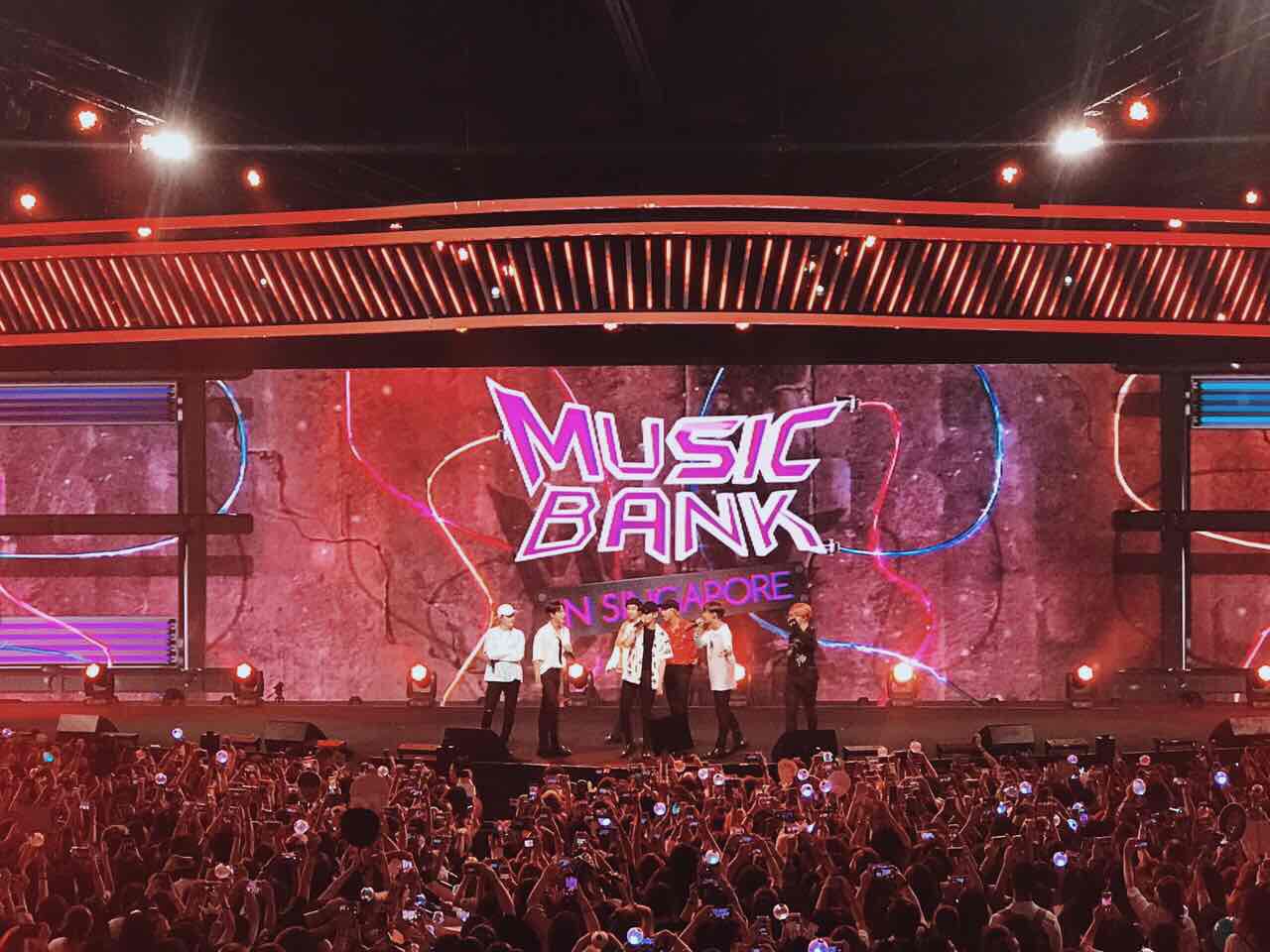 [Picture+Video] BTS at KBS Music Bank in Singapore [170804]