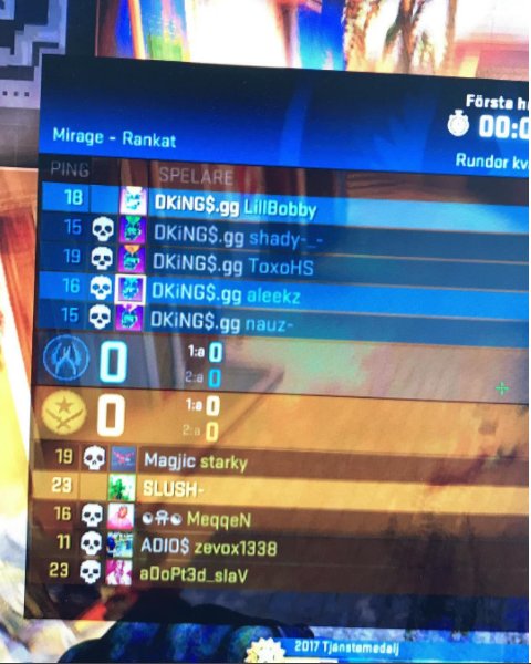 Our boys just won the first game of their faceit push 16-7. Currently 1-0 record #dragonborn