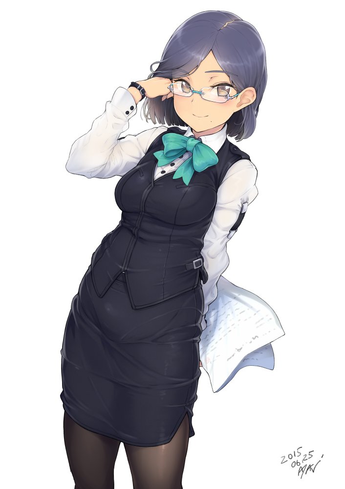 ちなみに事務子さんっていうのはこの子。 よくお茶を入れてくれる(妄想)で登場します。 