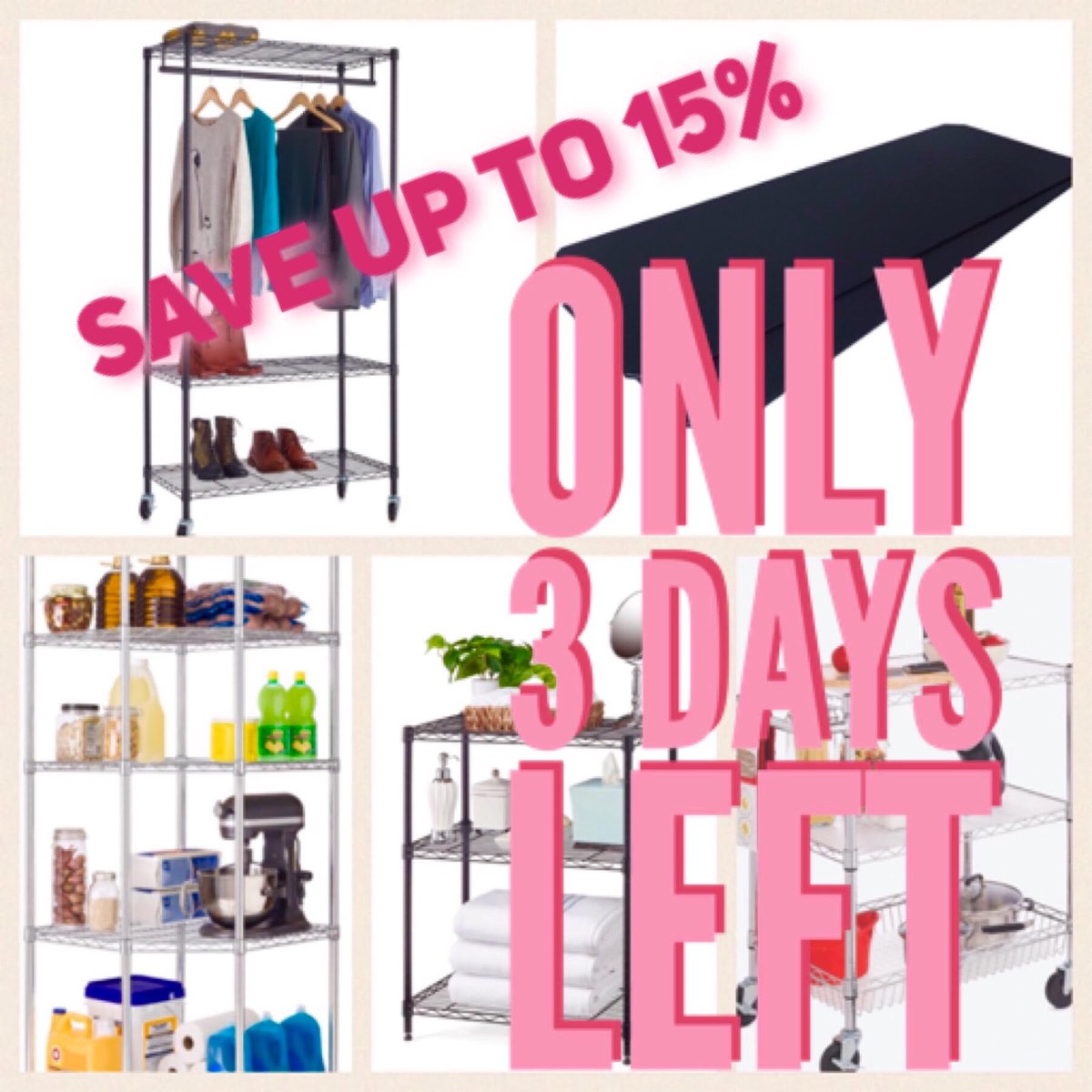 Wire Shelf Additions tweet media