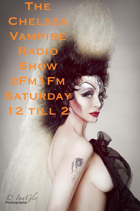eileenstarlet's tweet photo. Fun, Chat, Laughter &amp; Music on The Chelsea Vampire Radio Show @Fm1fmradio down load your app &amp; tune in https://t.co/z4i6EJYp0B