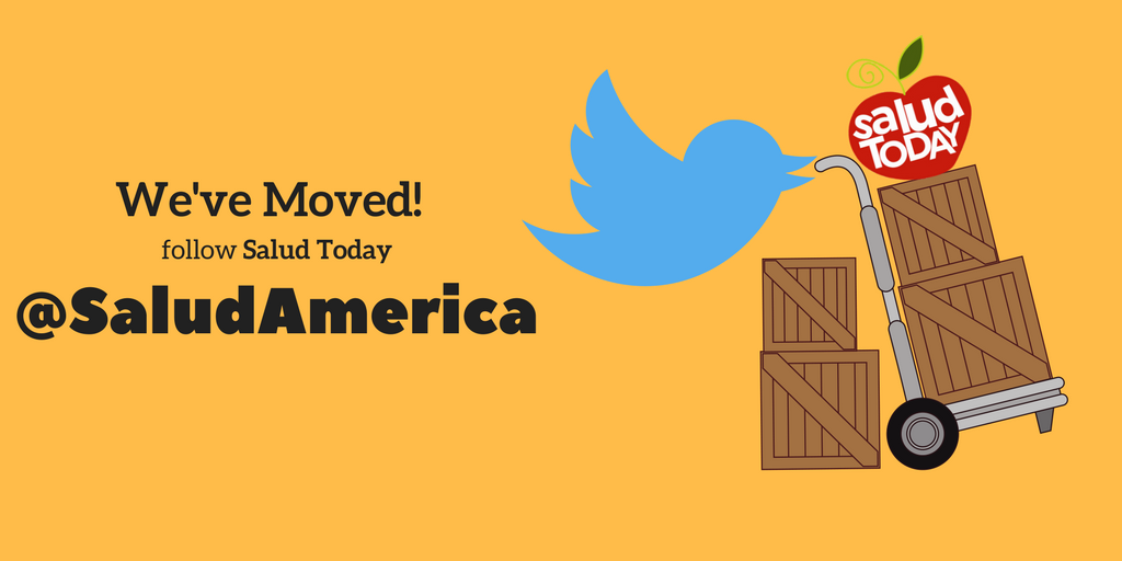 Hi! <a href="/SaludToday/">SaludToday</a> is now <a href="/SaludAmerica/">Salud America!</a> on Twitter! Please follow us there for big updates on Latino health!