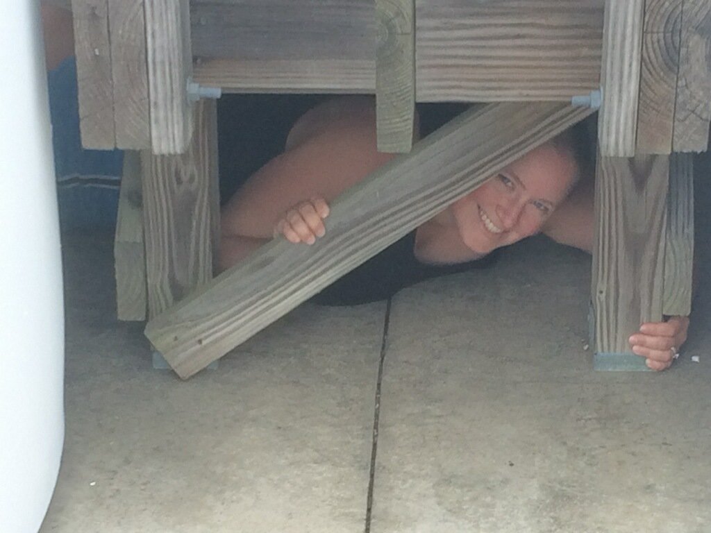 LimnologyRocks's tweet image. @ScienceTanner trapped me under the mesocosm deck! #imprisonedbyscience #mycrimeisnotwriting #dissertationbreak #letmeout