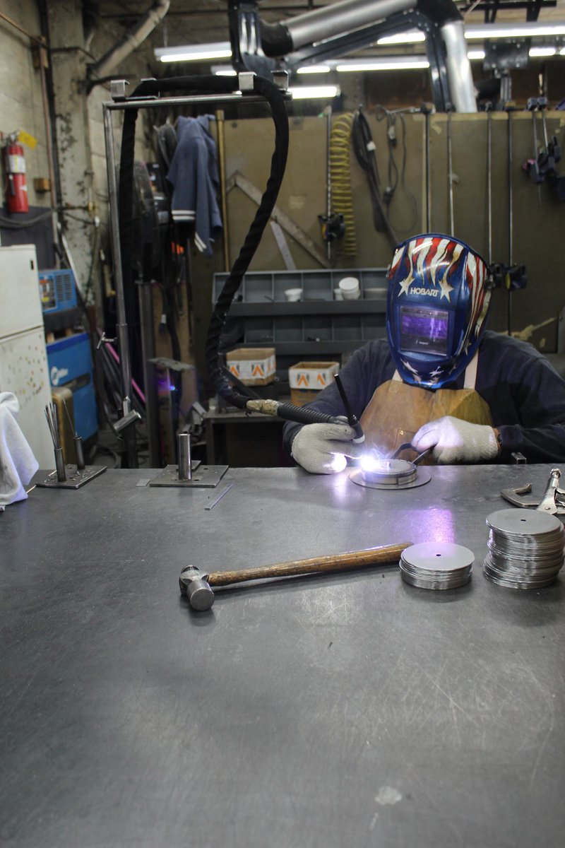 Megavisioninc's tweet photo. Some welding on a Friday! https://t.co/NgtCeUPytp