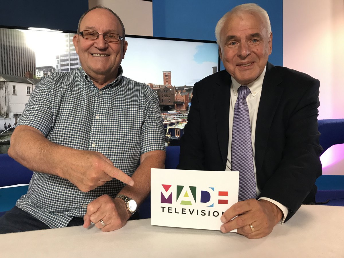 LTVBirmingham's tweet photo. Talking about the upcoming season, @thegoalzone joins @MikePrinceNews for tonight's #BirminghamNews https://t.co/9UdcPmu2FT
