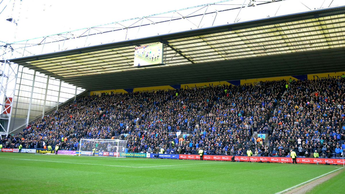 swfc's tweet image. 📸⚽️ Over 5,700 Wednesdayites in this stand at Deepdale tomorrow... bring it on! #swfc