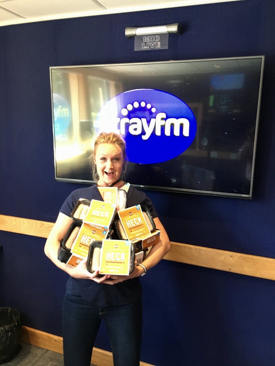 GHRHarrogate's tweet photo. Recreating the sausage scene from #LoveIsland... pretty much the same apart from @BethParsons91 has clothes on, and @HeckFood tastes better. https://t.co/doMSG6qqUL