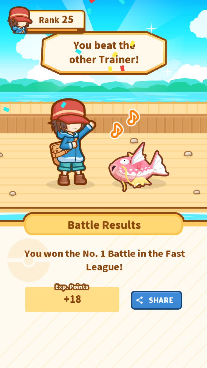 blahword's tweet image. Take that!
My precious Spiral
jumped 51.48 m and won! #Magikarp koiking.jp/r/