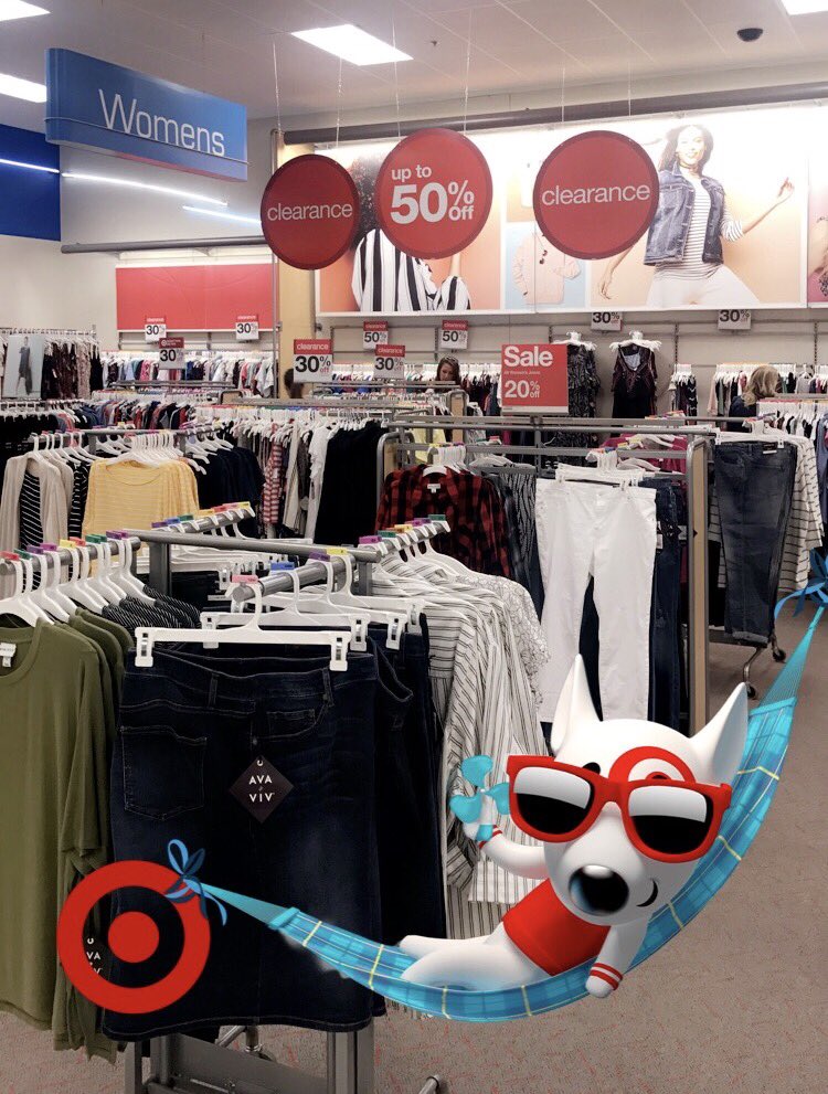 Target1388's tweet image. Need UR style upgraded? #target 50% off clothing! #shoptarget #womansstyleonpoint #taxfreeweekend #d123 @CRBrookhouser @A_Leigh_ @DanFogt