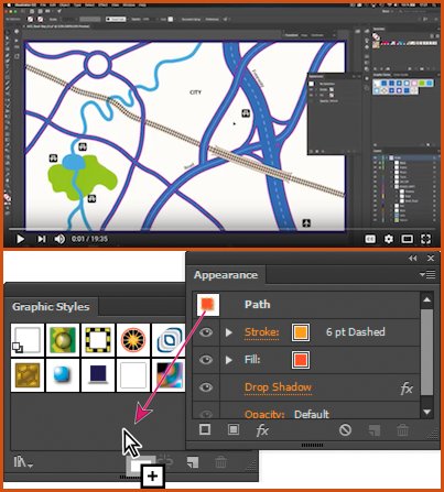 Markzware's tweet photo. #Illustrator_Appearance & #Graphic_Styles + #Global_Color: #Adobe_Illustrator_Appearance & #Graphic #Styles @sbaril https://t.co/XAR398mPJP https://t.co/182cMRoRa3