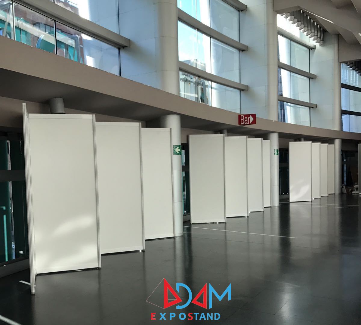 StandsDiseno's tweet photo. WiZink Center salas modulares, probadores, stands, cerramientos y paneles para posters Adam ExpoStand https://t.co/1CjSEFaJj0