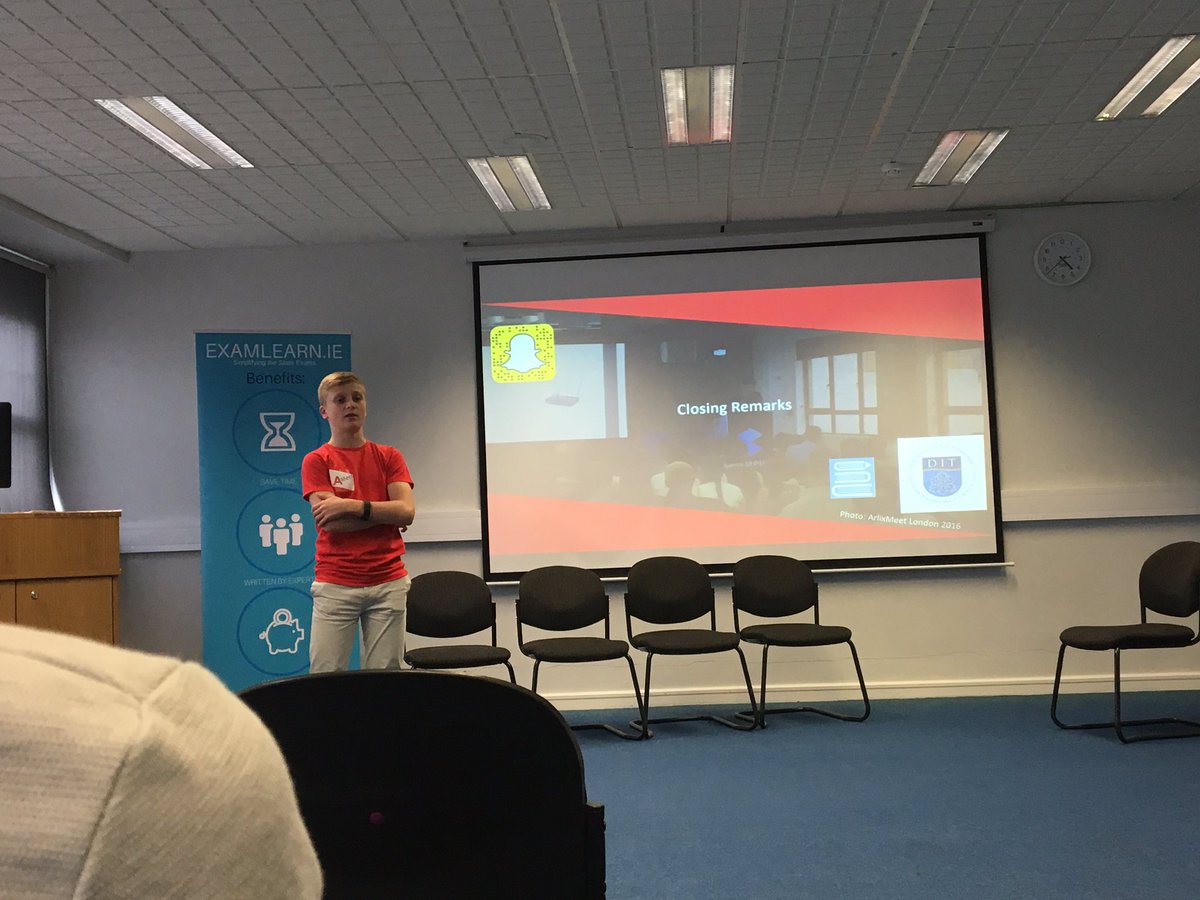 Wrapping up <a href="/arlixmeet_ie/">ArlixMeet Ireland</a>, global lead organiser @Alex_Choi56 and <a href="/david_lalor/">David Lalor</a> of the Dublin organising team, with closing remarks