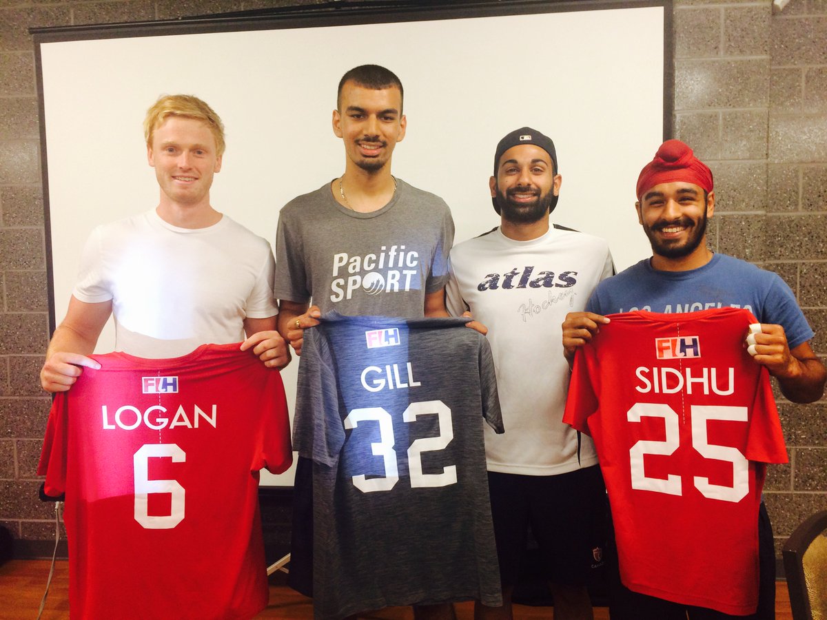 Congrats to Brad Logan, Iqwinder Gill &amp; Harbir Sidhu who earned their first cap today as Senior members of <a href="/FHC_MNT/">The Red Caribou</a>! Welcome to the team!!