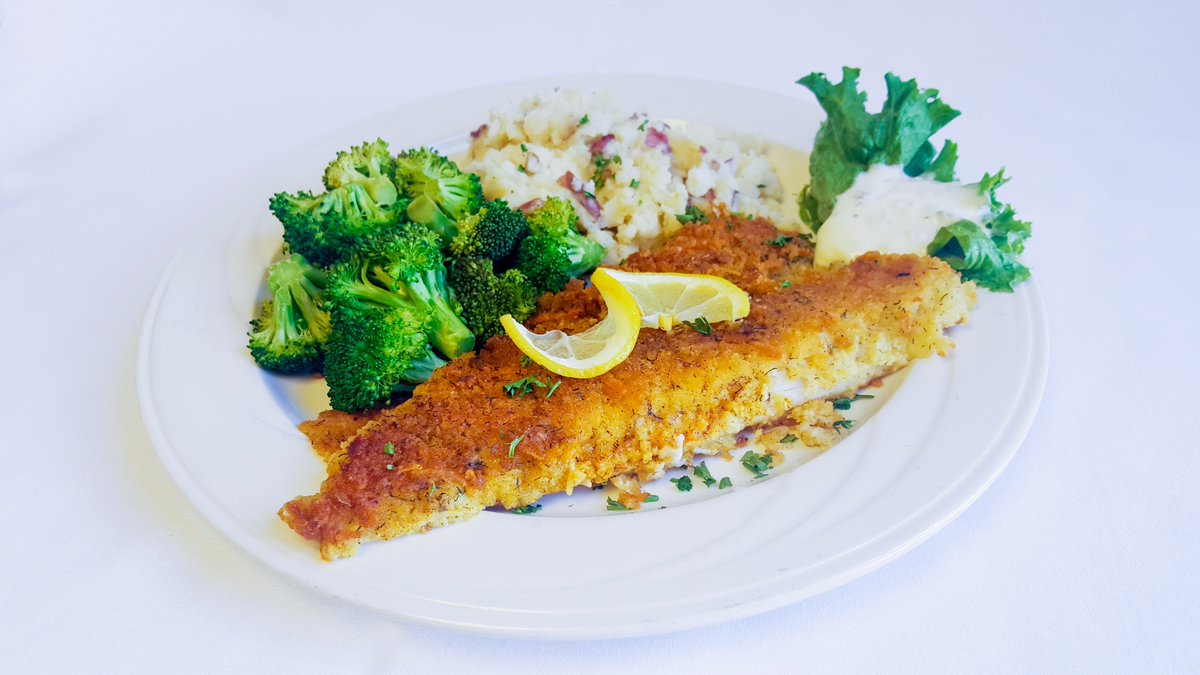 No luck on the lakes this year? Come try our Canadian Walleye that's prepared to perfection!
