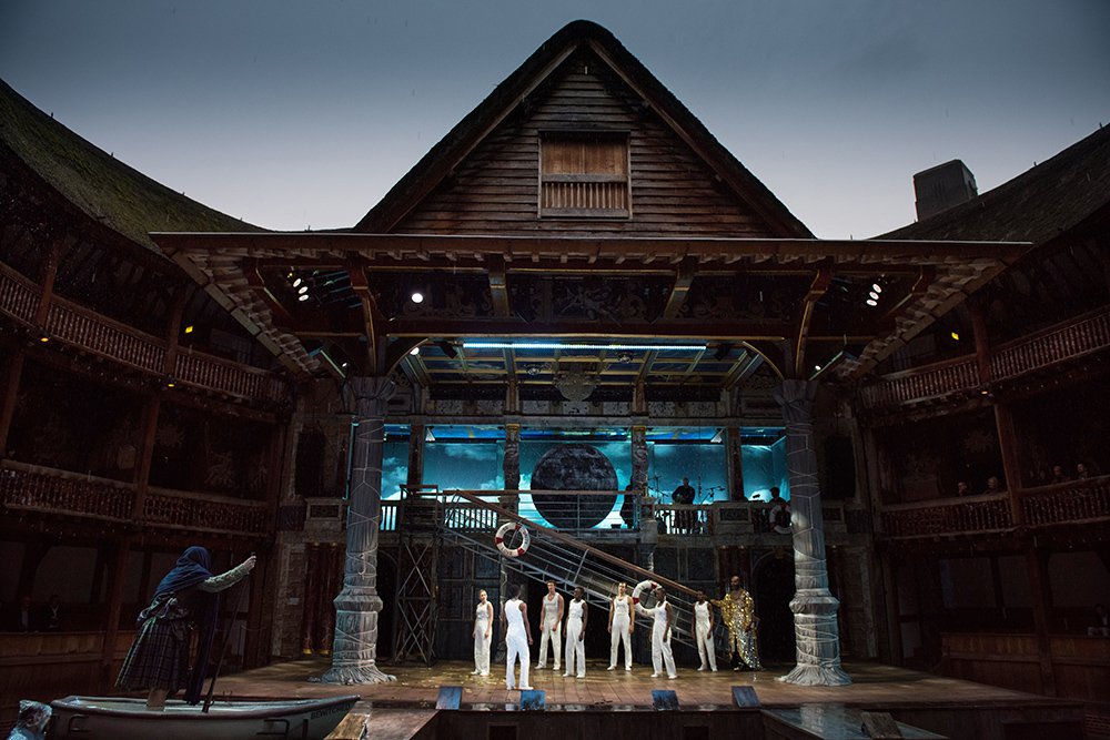 The_Globe's tweet photo. The SS Unity is sailing away today... 🚢 What were your favourite moments of #TwelfthNight? https://t.co/Ij6JPUjTnK