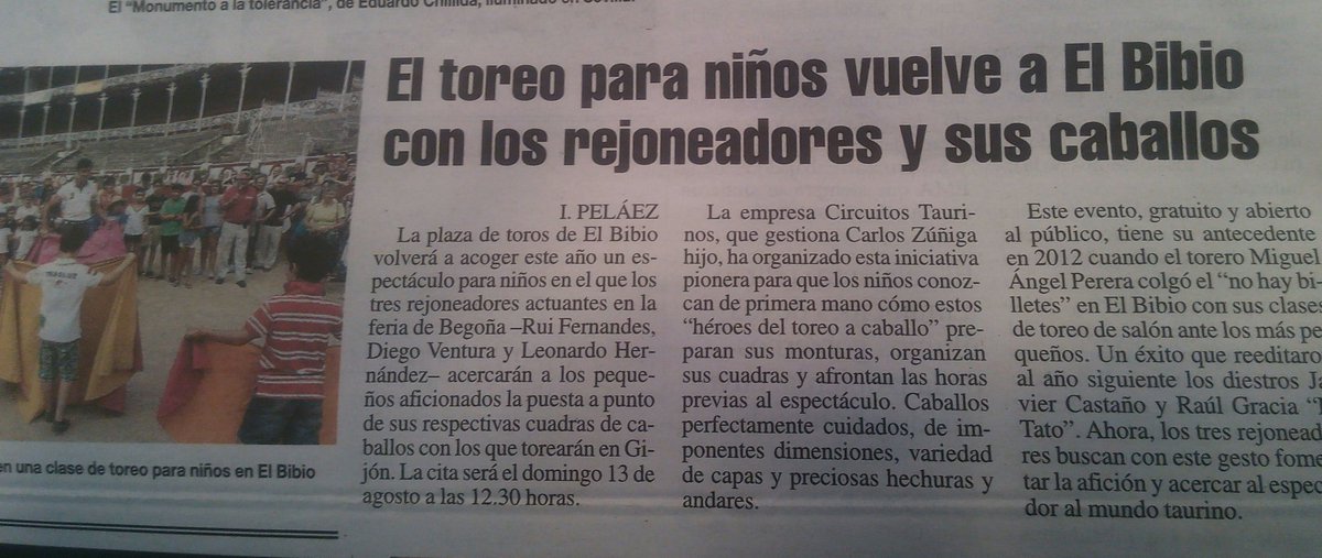 Mezclar ocio infantil y tortura es una aberración, nuestra más profundo rechazo a estos talleres de toreo para niñxs.