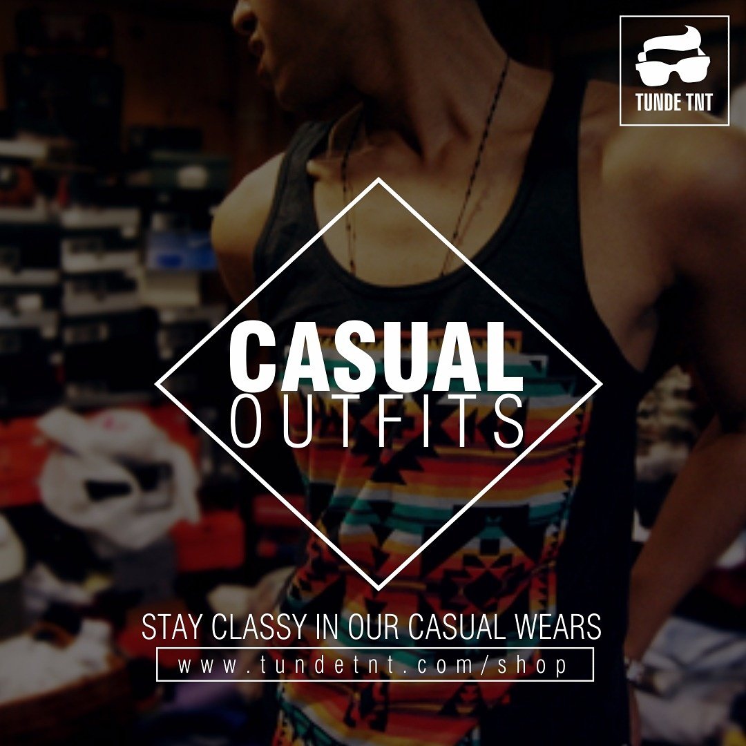 Shop for our casual wears here tundetnt.com/shop #tundetnt #fashionbytundetnt