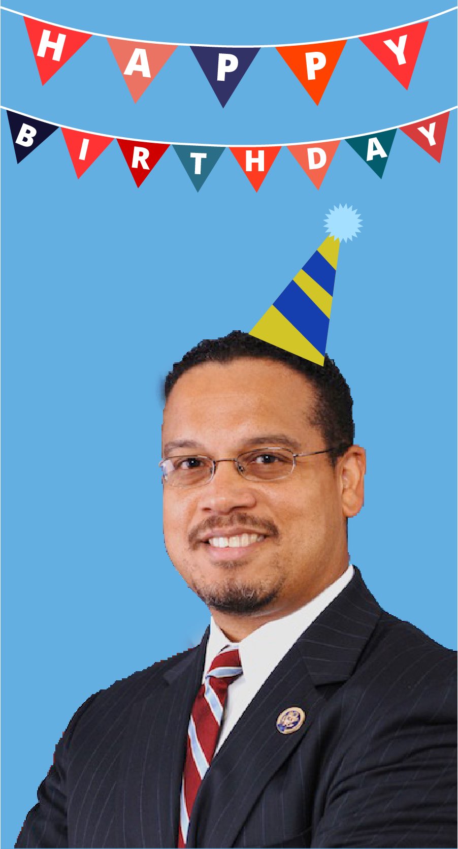 We wish a happy birthday to the deputy chair of the and congressman from Minnesota, Keith Ellison!   