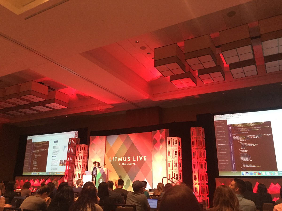 jessagordon's tweet photo. Learning great optimization tips #litmuslive https://t.co/sOxwUPZ2iL