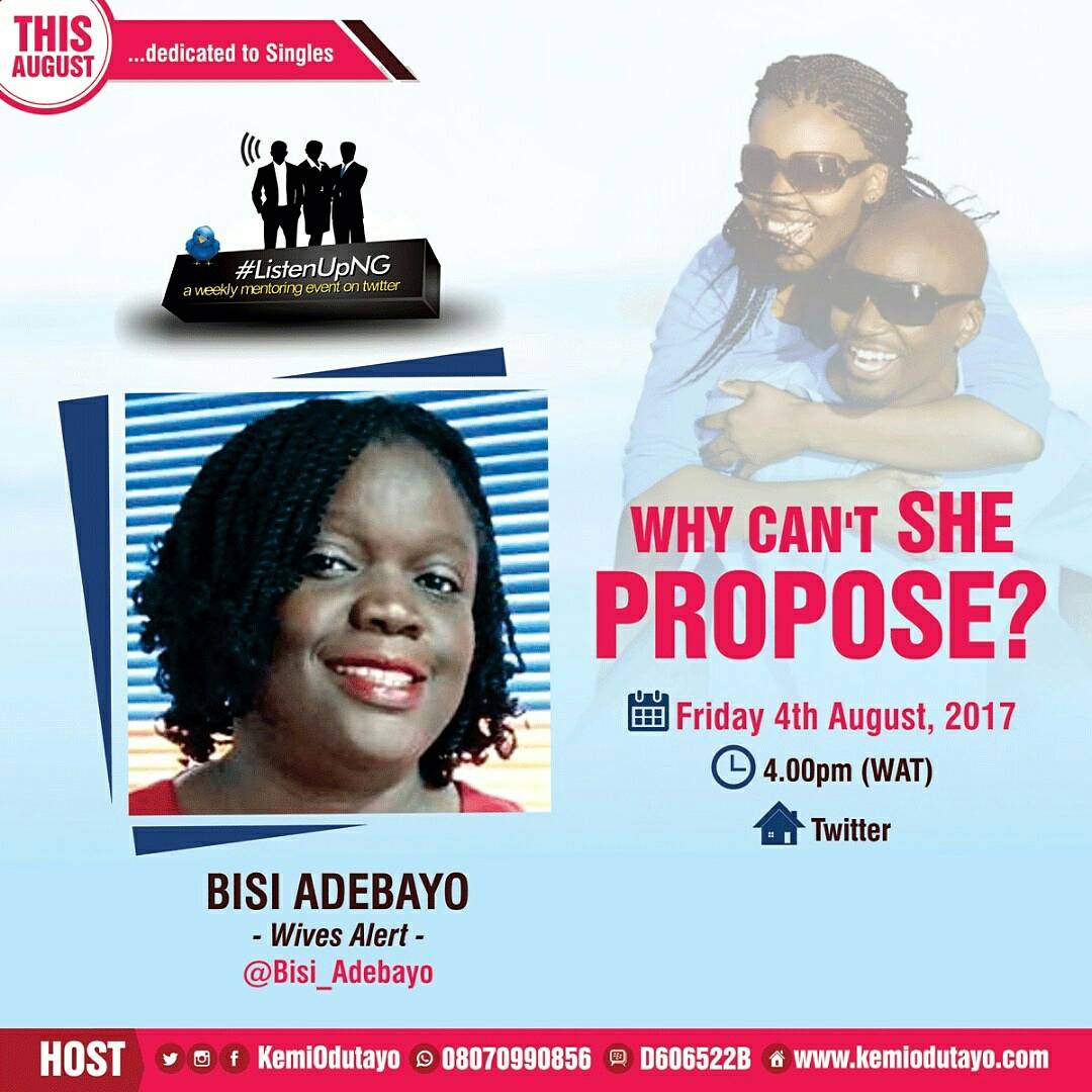 KemiOdutayo's tweet photo. Keep sending in your responses, questions and comments on today's session! #ListenUpNG @bisi_adebayo will be glad to address them all😆 https://t.co/YTRdhQ1PB2