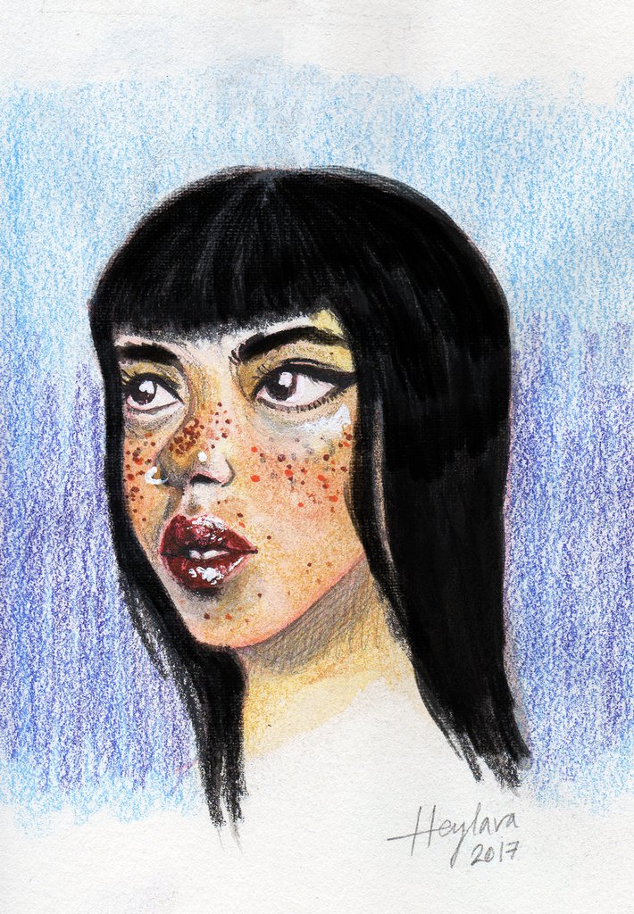 heylava_'s tweet photo. 💋 #illustration #illustrator #girl #art #portrait #juicy https://t.co/HOep3zNNNU