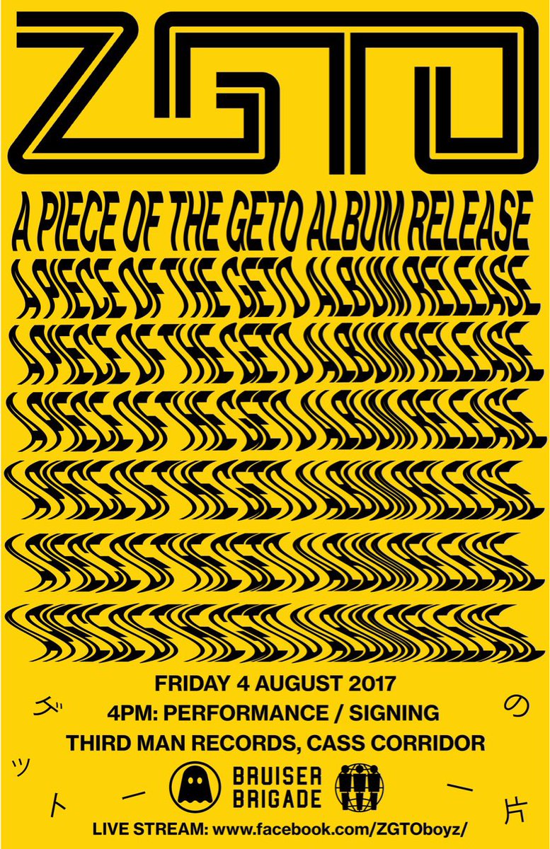 ScootieMcB's tweet image. When @ZelooperZ and @__SHIGETO do the fusion dance they become @ZGTOboyz today @ @thirdmanrecords 🤾‍♂️⚡️ 🏋️