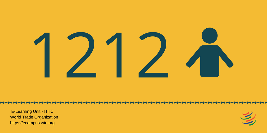 wtoelearning's tweet photo. Did you know that 1212 participants completed a #WTOELearning course in July? https://t.co/3WLmtwQqOq
