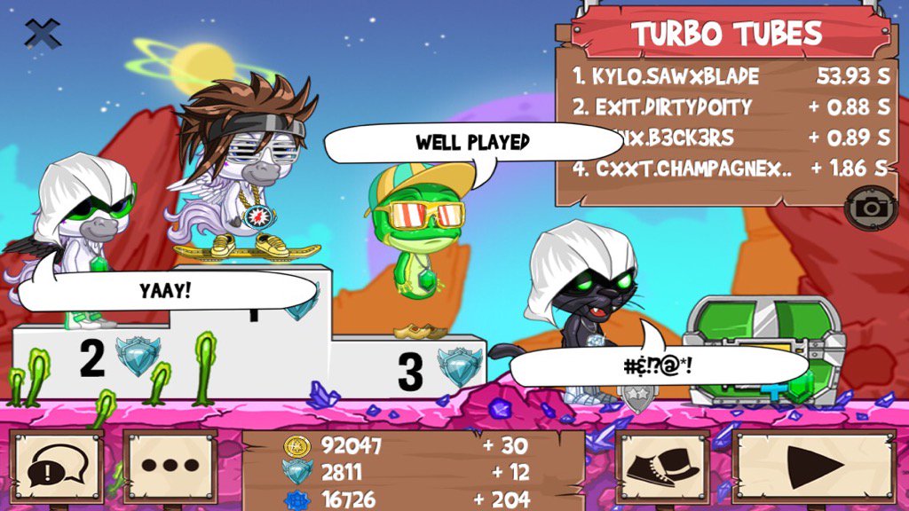 odelisandwich's tweet photo. Having a blast @ #funrun2 #sawxblade #B3ck3rs #CHAMPAGNEXPAPI gg https://t.co/tZRoB75o3g