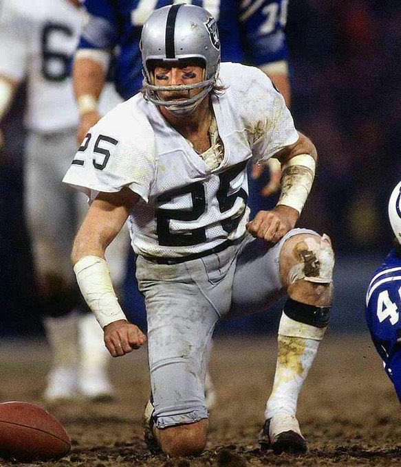 Super 70s Sports on Twitter: "Fred Biletnikoff finally realized he was  maybe using too much Stickum when he converted a key third down and was  unable to get back up. https://t.co/ZT3dUHIMuQ" /