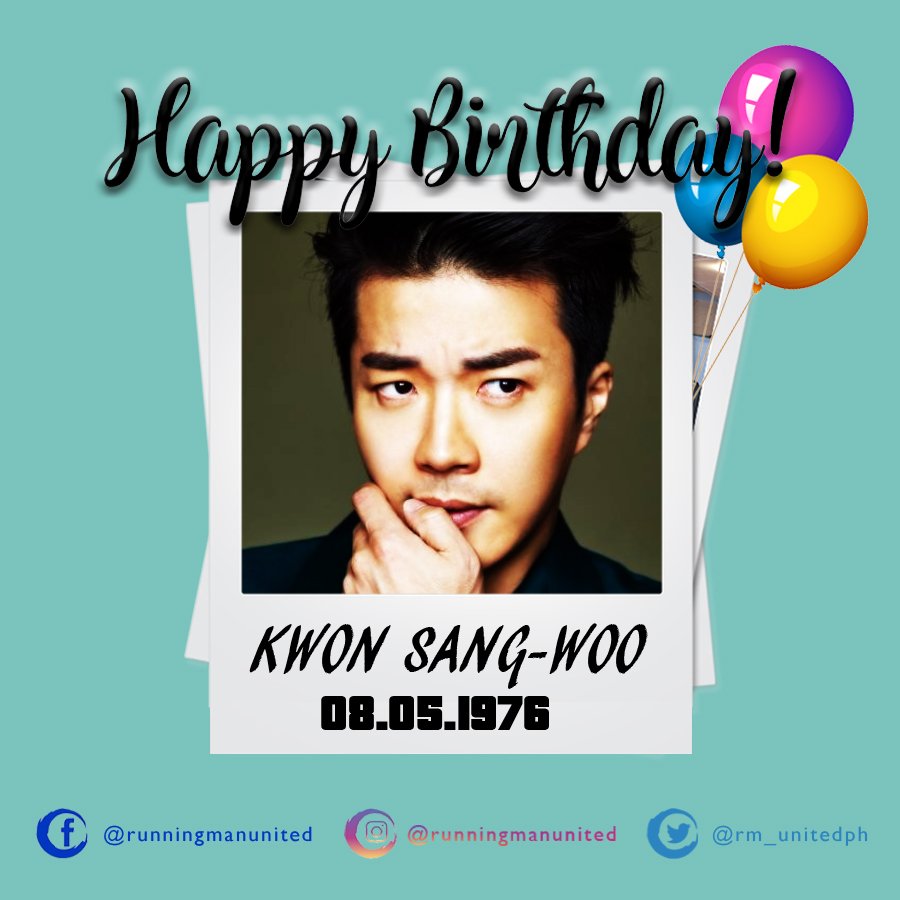 Happy Birthday Kwon Sang-woo! 