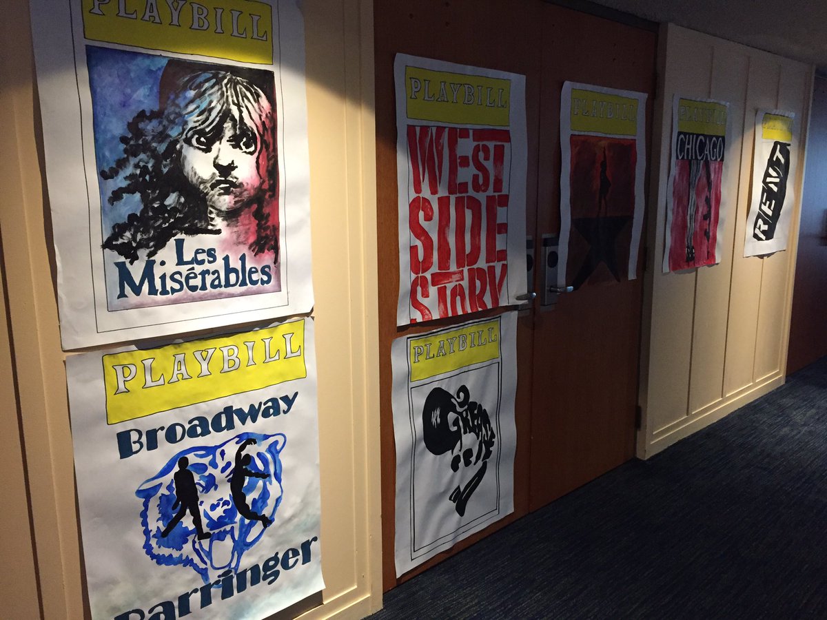 LearnForwardNJ's tweet image. Some of the artwork by students from Barringer Academy of Arts &amp;amp; Humanities in Newark, NJ ! #LFNJ17 #LearningForwardNJ