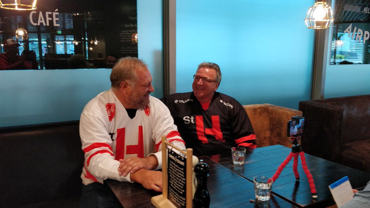 My very good friend Glenn Anderson came to Finland for some street hockey. Tomorrow at narinkkatori !