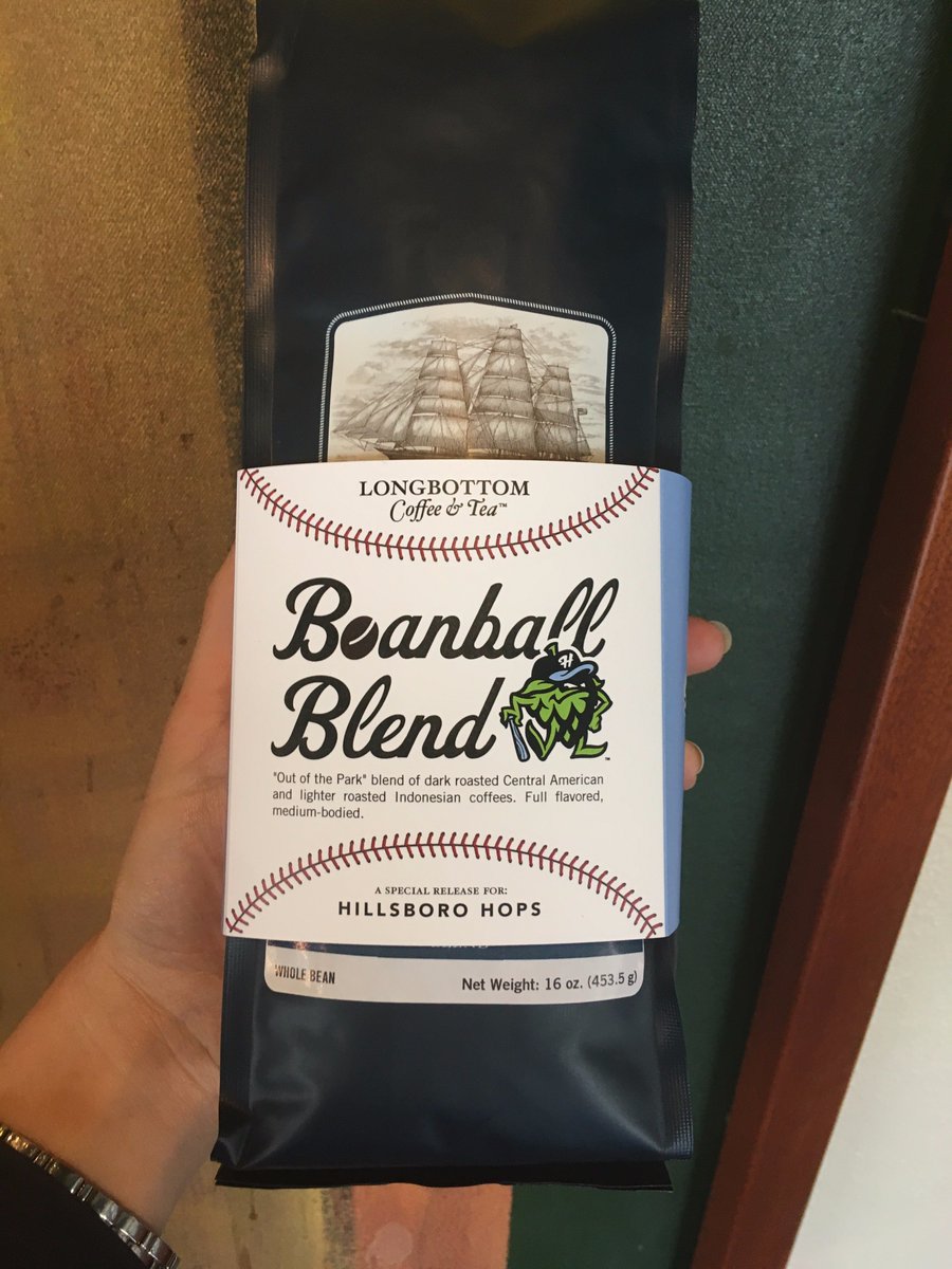 longbottom1981's tweet image. Drinking Beanball Blend this morning to celebrate the Hops' win last night! Happy Friday! #GoHops #FridayFeeling #coffeeandbaseball
