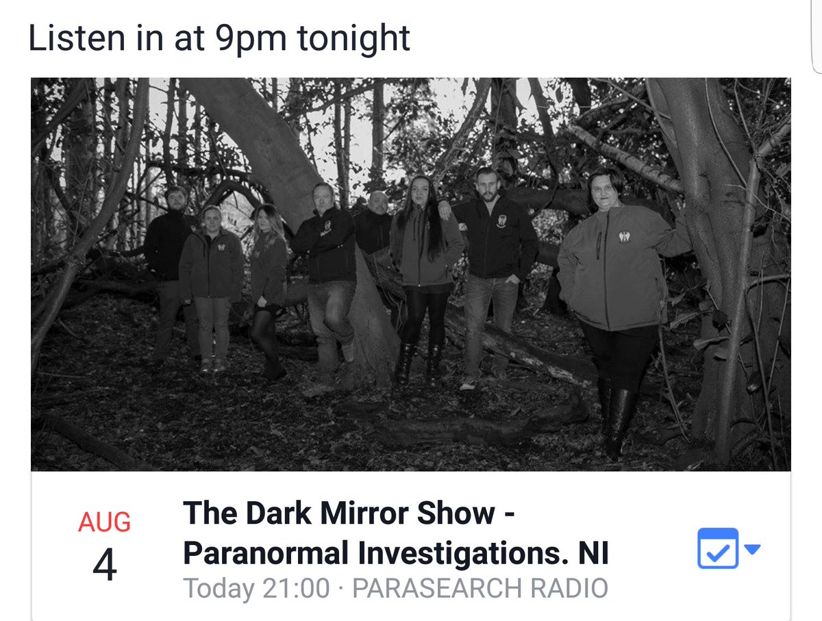 Tonight 9pm, only on the dark mirror show on spreaker.