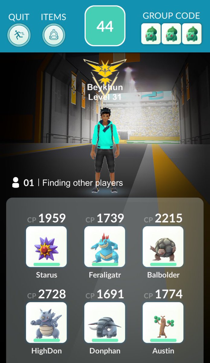 PkmnMstrBeykhun's tweet photo. #Magmar #GymRaid - Tier 3 - [Caught] not great IVs tho #PokemonGo #TeamInstinct https://t.co/l5wYQZbDkW