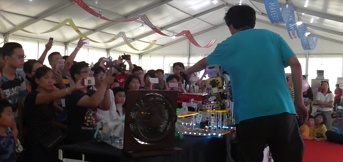 Tetsuji_Katsuda's tweet photo. #MFBJ #MakerFaire https://t.co/9thCMwksDN